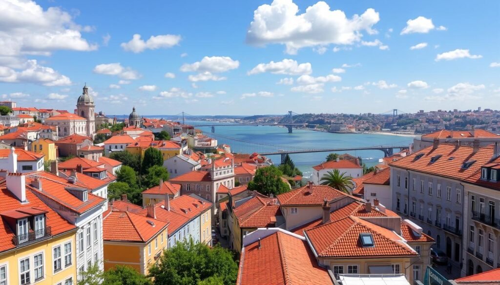 Lisbon cityscape Lisbon cityscape