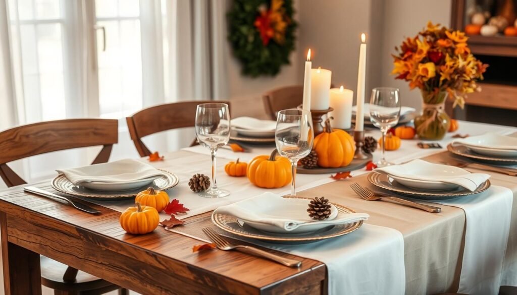 Thanksgiving table setting Thanksgiving table setting