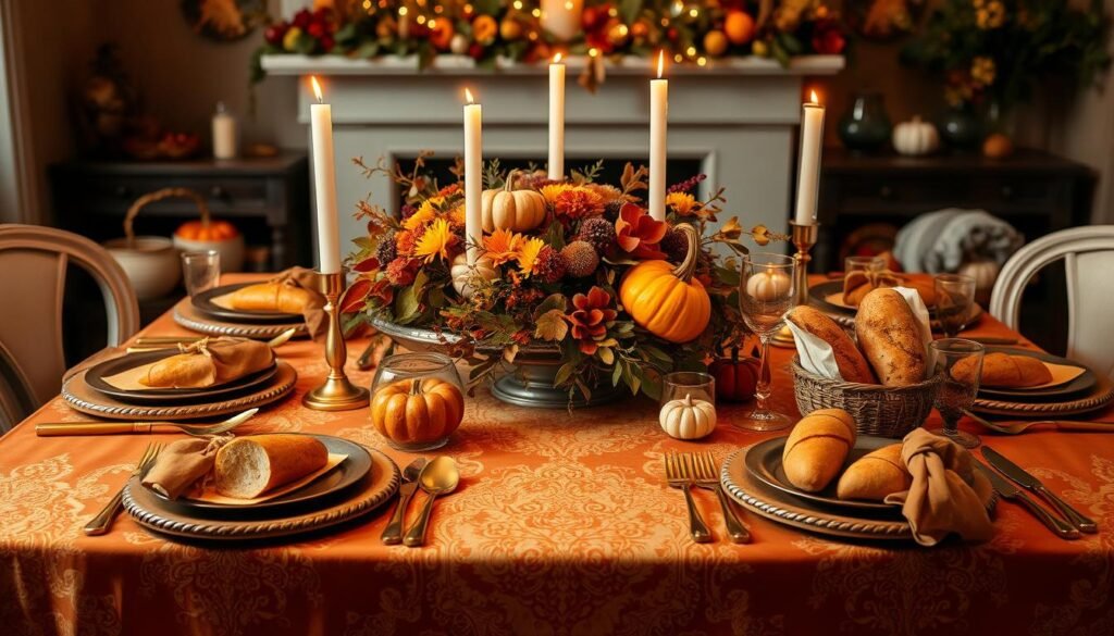 Thanksgiving table setting Thanksgiving table setting