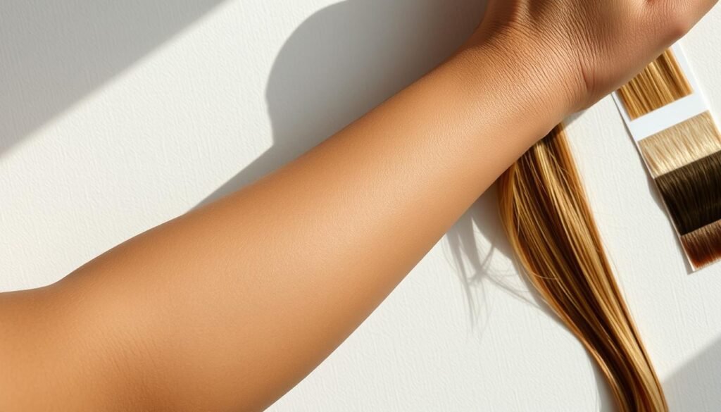 Skin tone identification