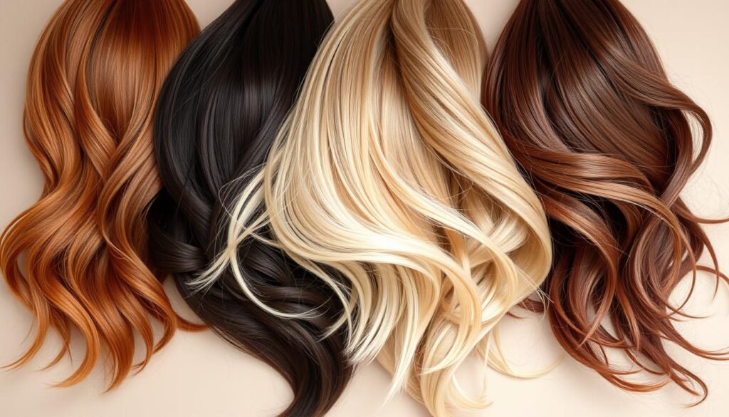 neutral skin tone hair colors
