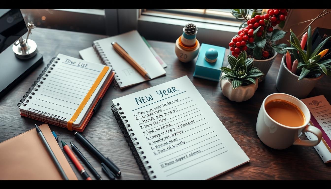 organize to-do list New Year